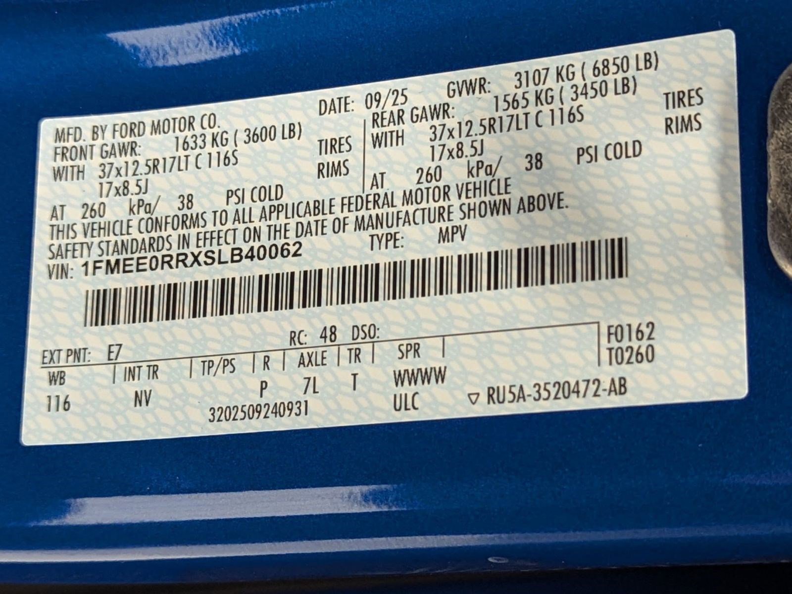 New 2025 Ford Bronco Raptor w/ Interior Carbon Fiber Pack image 16