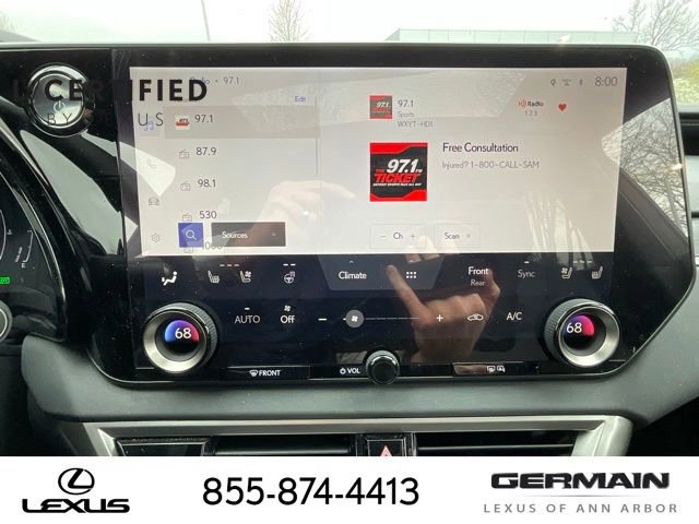 Used 2024 Lexus RX 350h w/ Accessory Package (Z1) AWD/4WD image 18