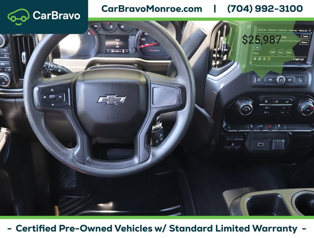 Certified 2019 Chevrolet Silverado 1500 Custom Trail Boss w/ Custom Convenience Package AWD/4WD image 21