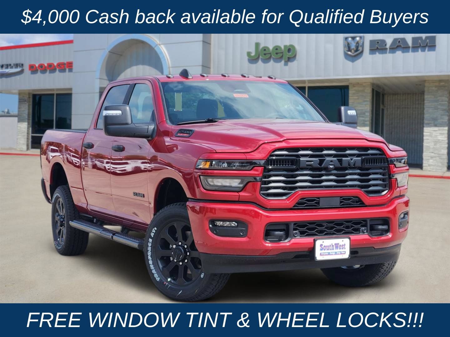 New 2026 RAM 2500 Lone Star AWD/4WD 360° Tour