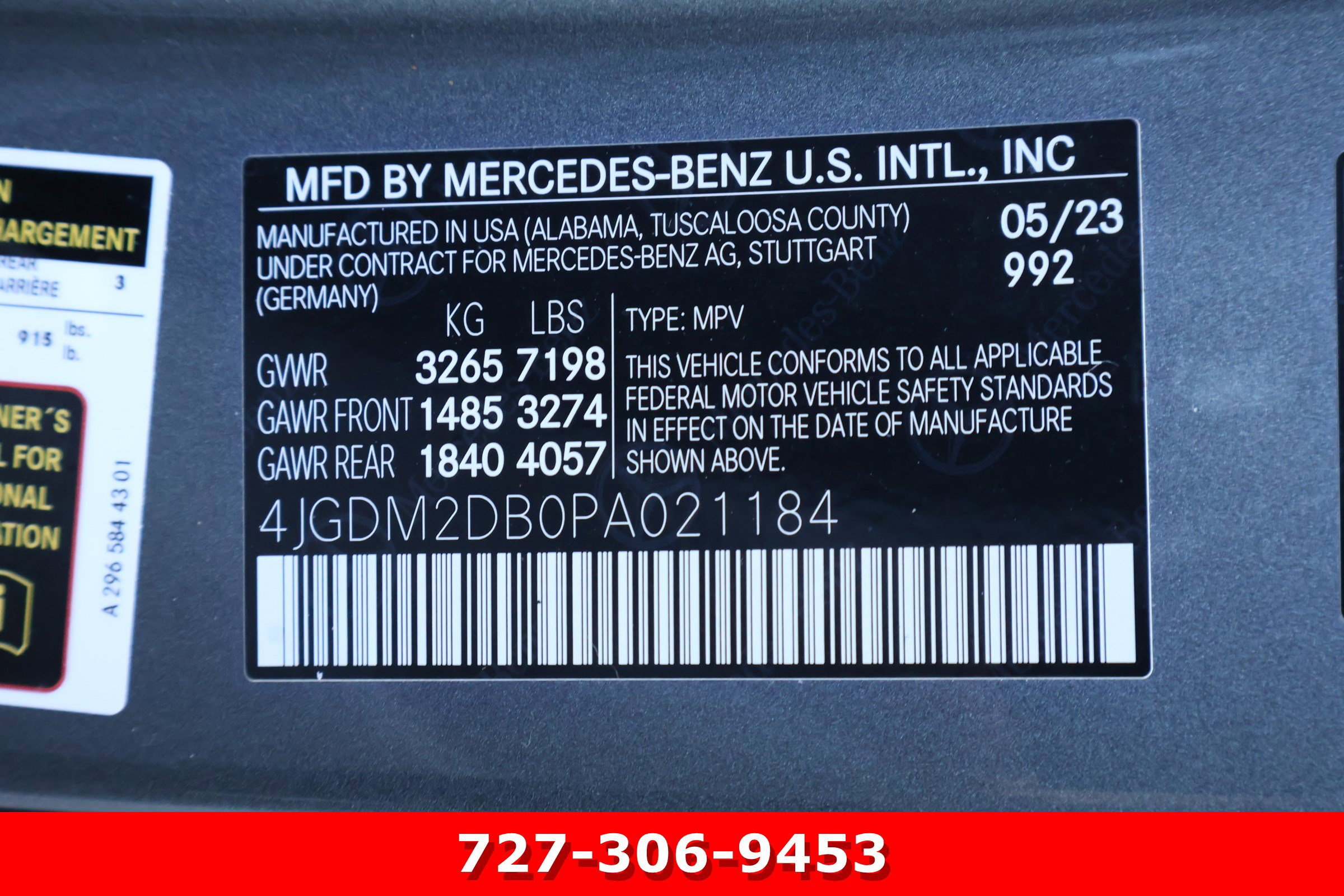 Certified 2023 Mercedes-Benz EQS 450+ SUV image 27