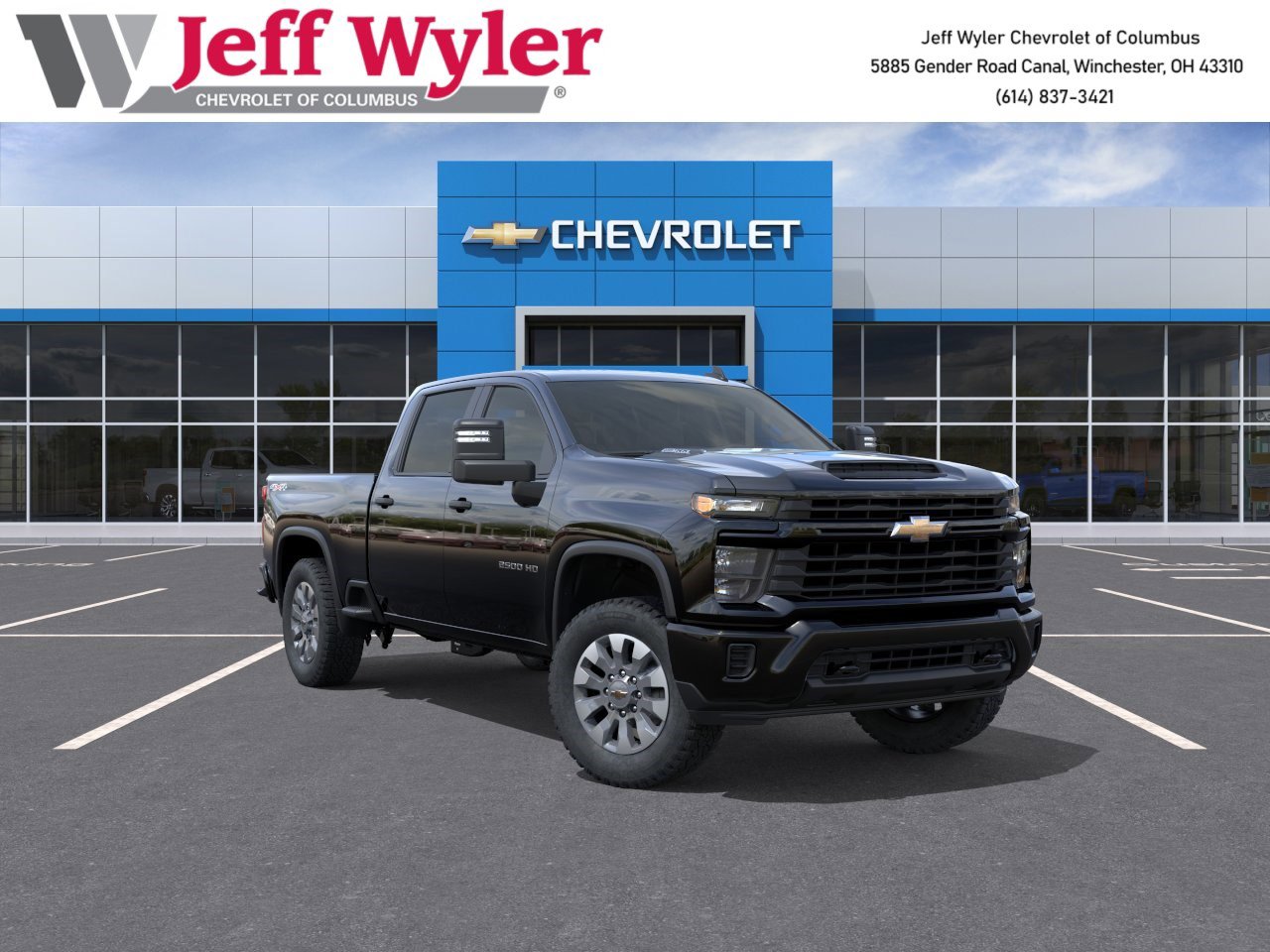 New 2026 Chevrolet Silverado 2500 Custom w/ Snow Plow Prep/Camper Package AWD/4WD image 1