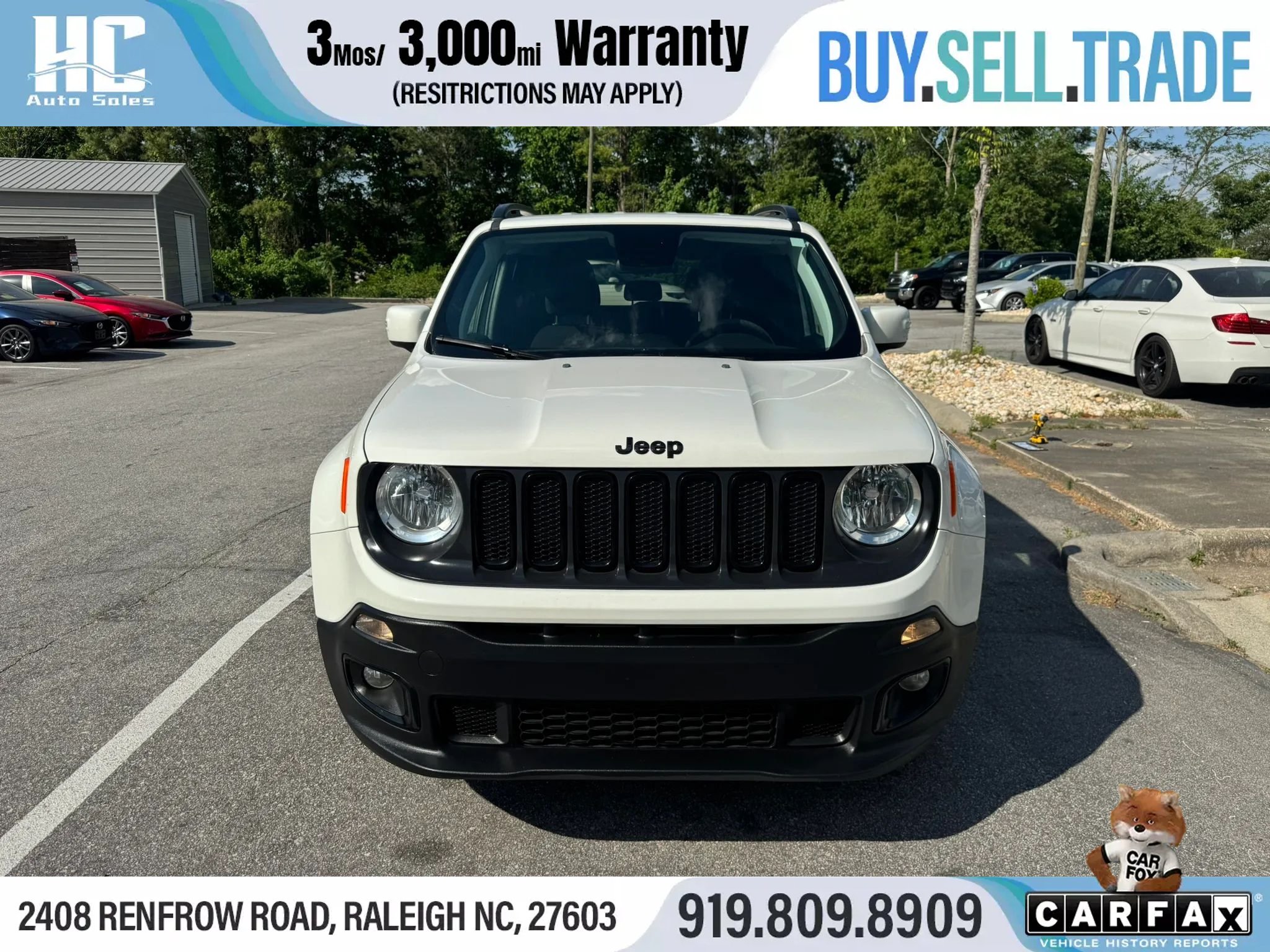 Used 2018 Jeep Renegade Altitude w/ UConnect 8.4 Nav Group FWD image 8