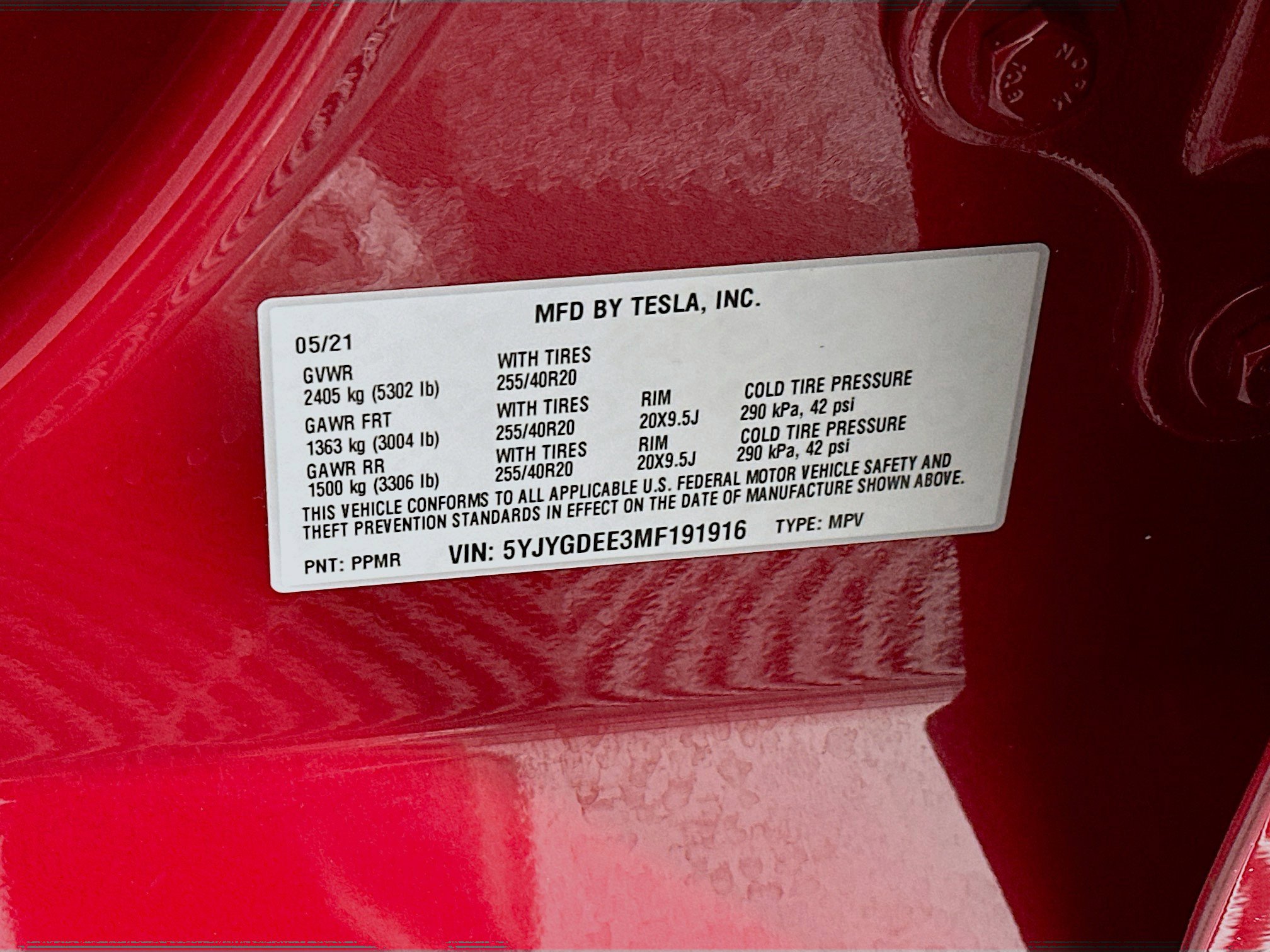 Used 2021 Tesla Model Y Long Range AWD/4WD image 12