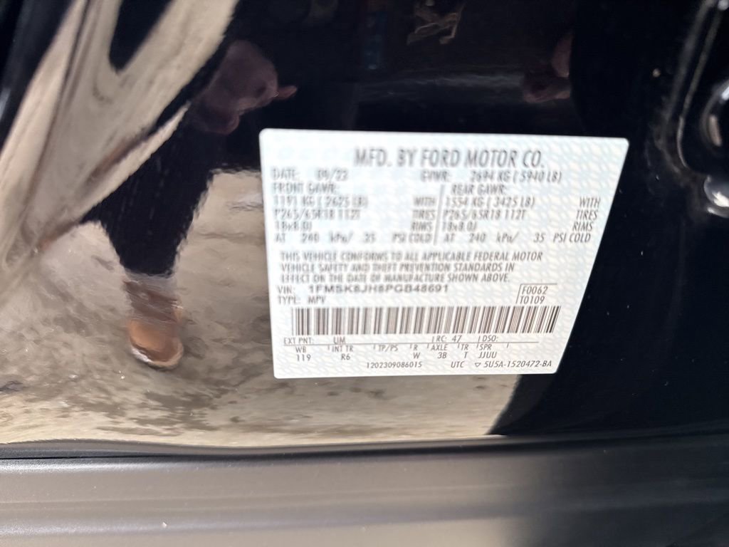 Certified 2023 Ford Explorer Timberline w/ Timberline Technology Package image 64