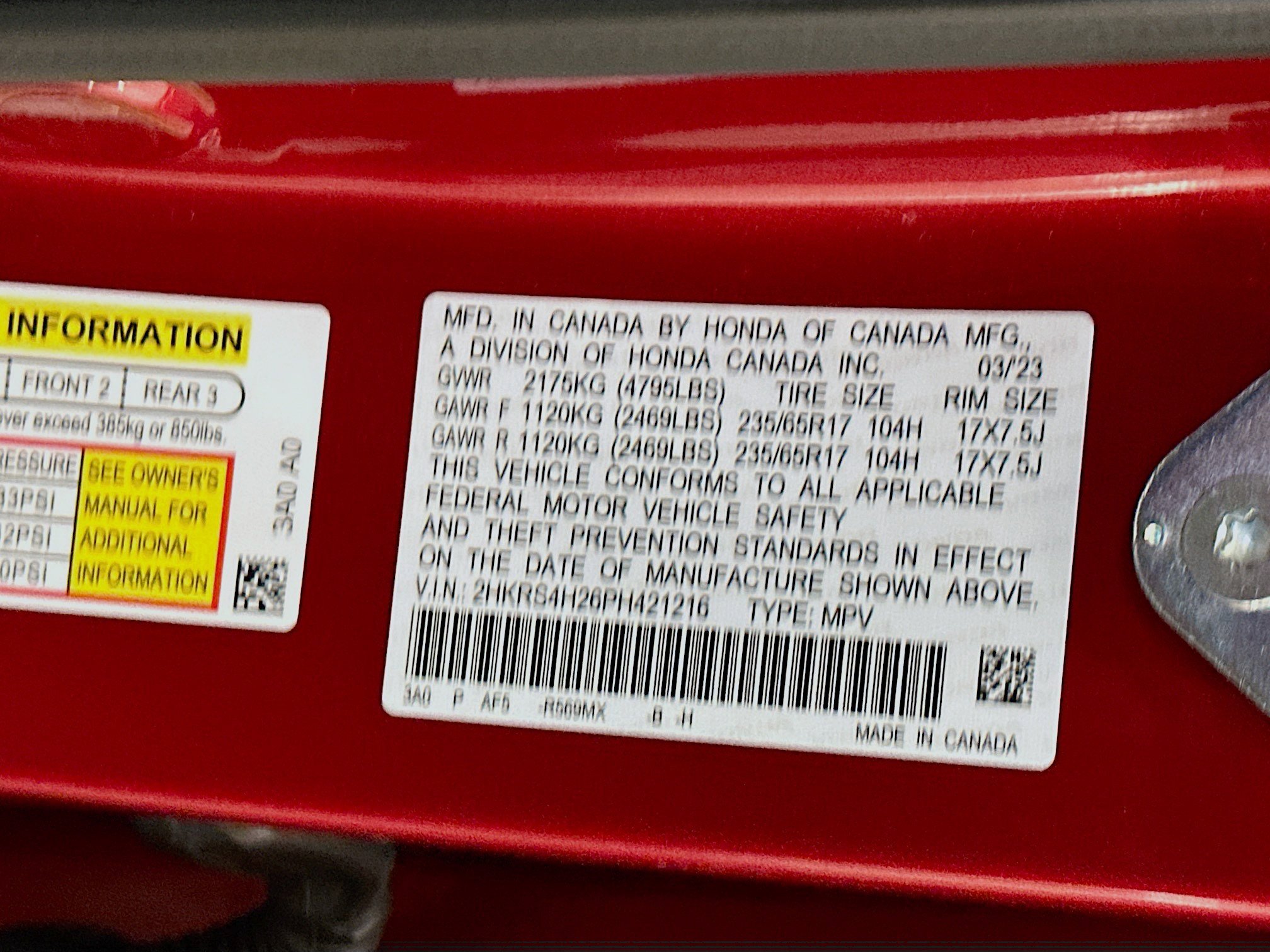 Used 2023 Honda CR-V LX image 12