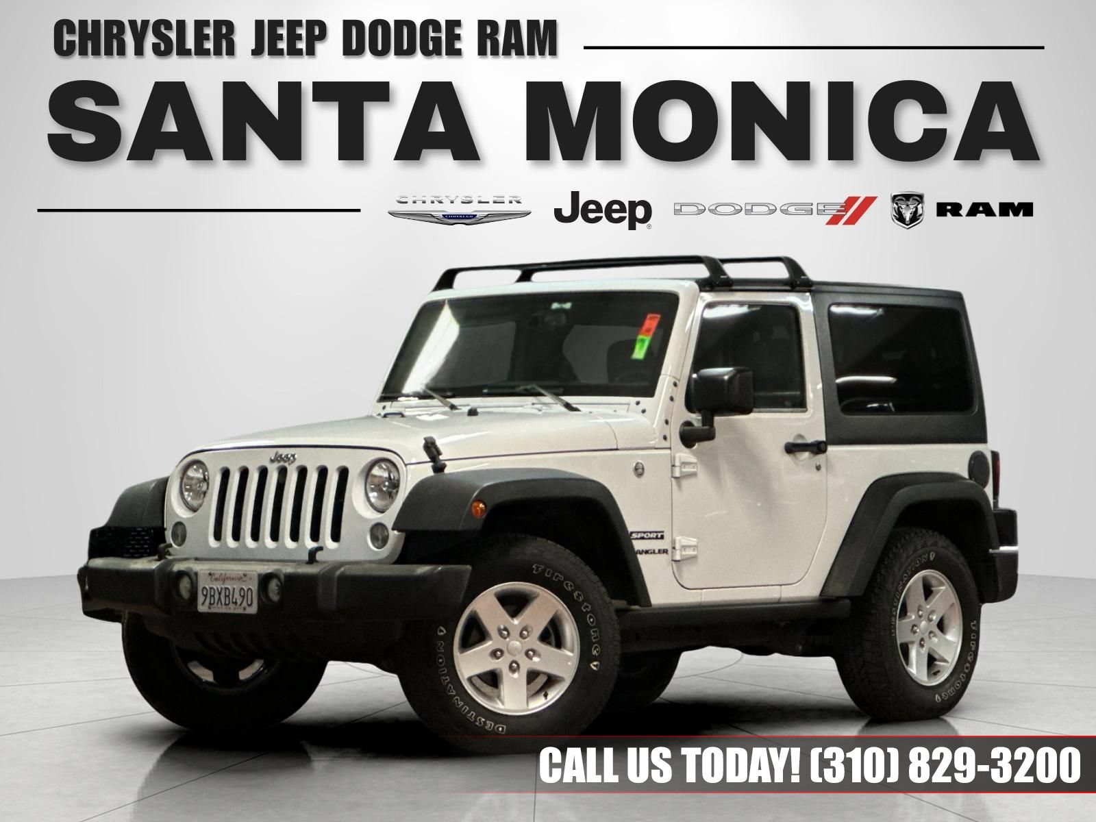 Used 2016 Jeep Wrangler Sport w/ Quick Order Package 24S AWD/4WD image 1