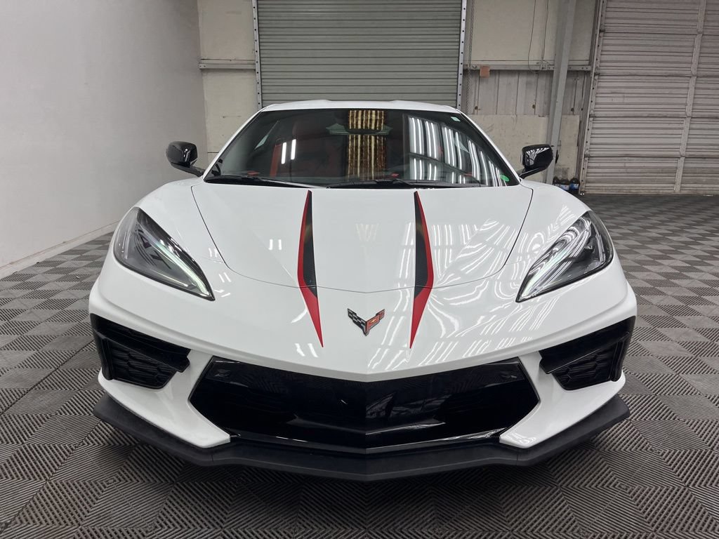 Used 2025 Chevrolet Corvette Stingray Preferred Cpe w/ Adrenaline Red Accent Package RWD image 9