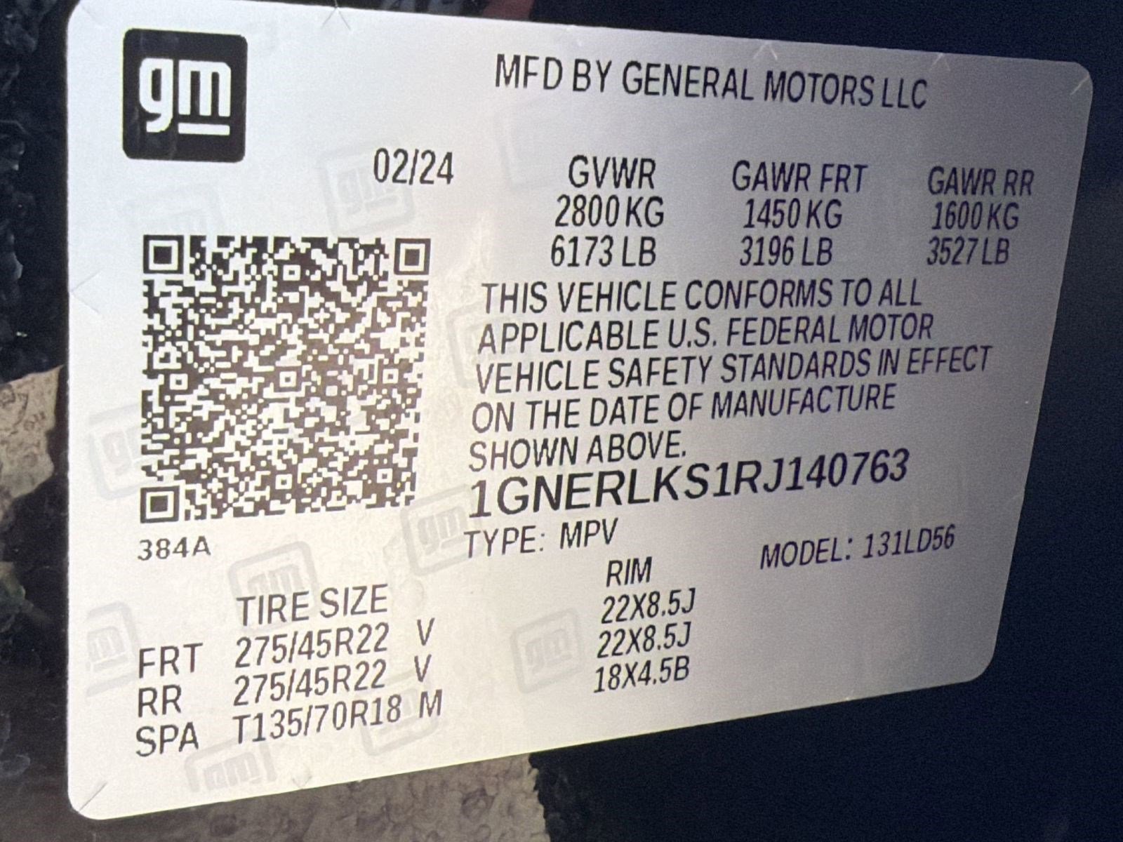 Certified 2024 Chevrolet Traverse RS FWD image 19