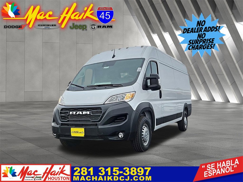 New 2024 RAM ProMaster 3500 w/ Premium Convenience Group