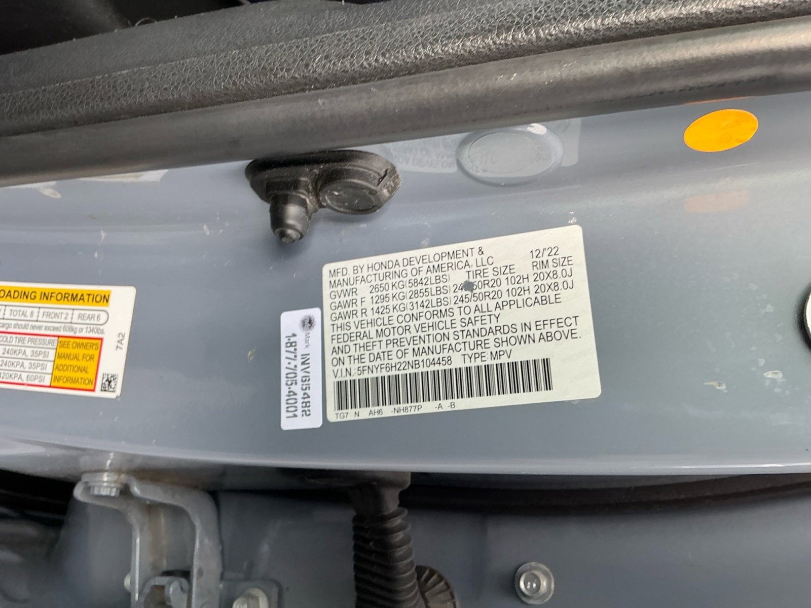 Used 2022 Honda Pilot Special Edition image 25