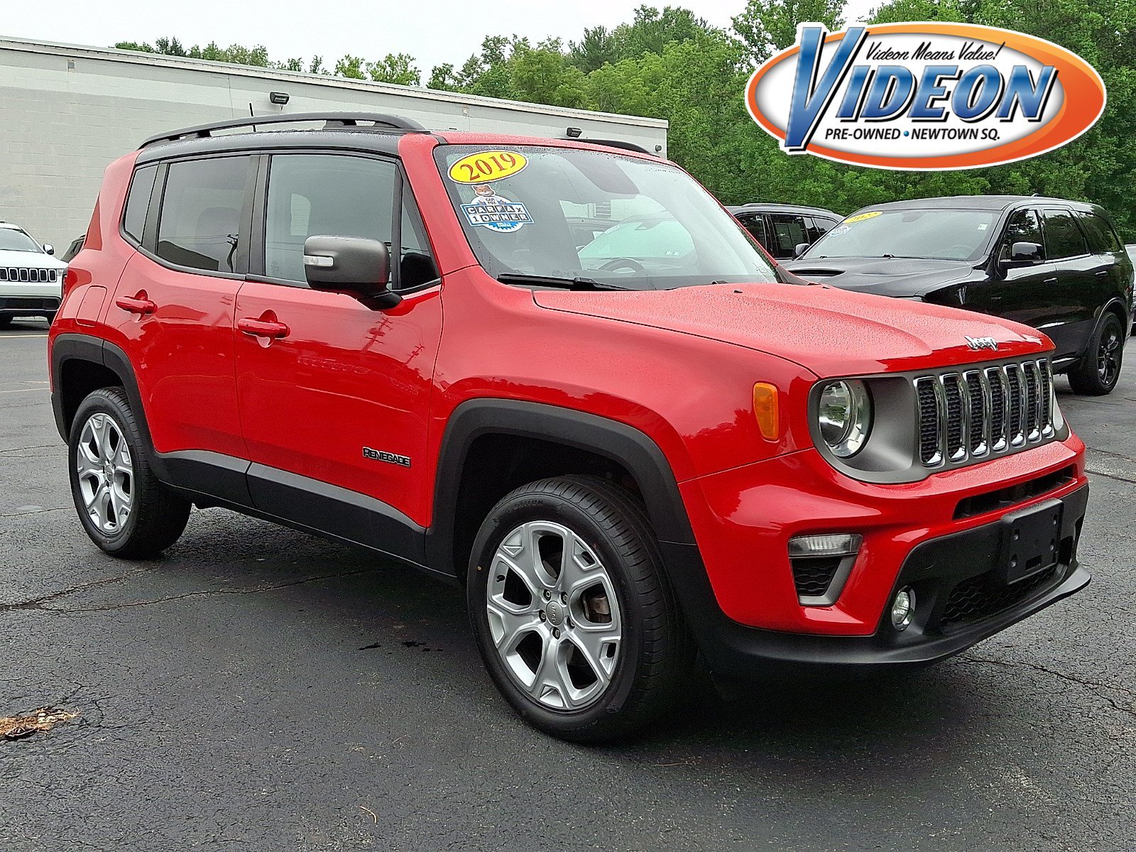 Certified 2019 Jeep Renegade Limited w/ UConnect 8.4 Nav Group