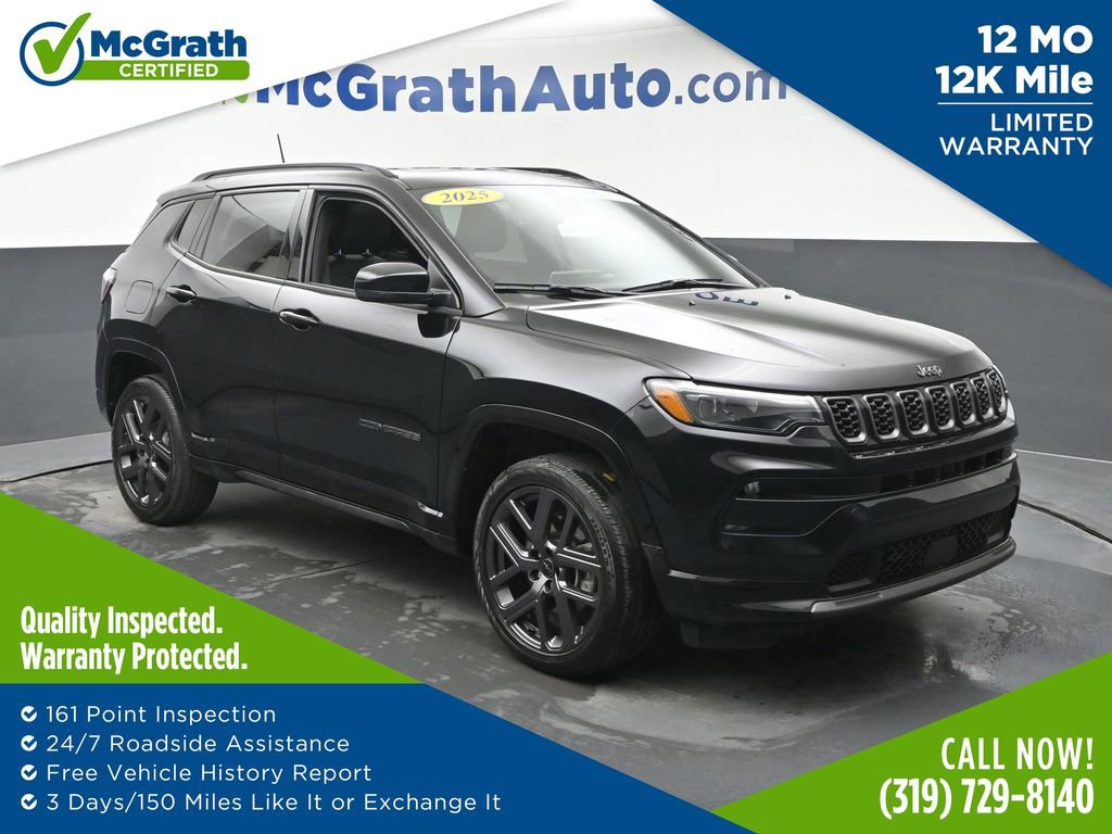 Used 2025 Jeep Compass Limited w/ High Altitude Package image 1