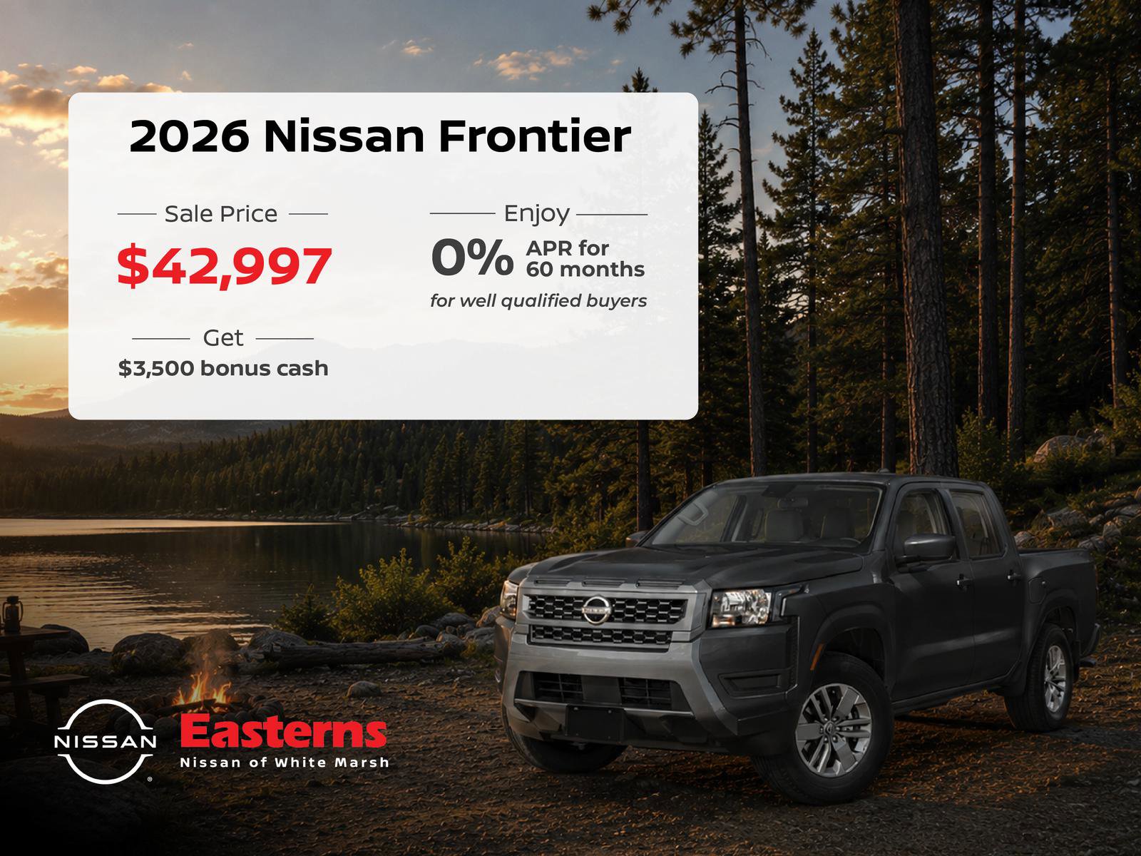 New 2026 Nissan Frontier SV AWD/4WD image 2