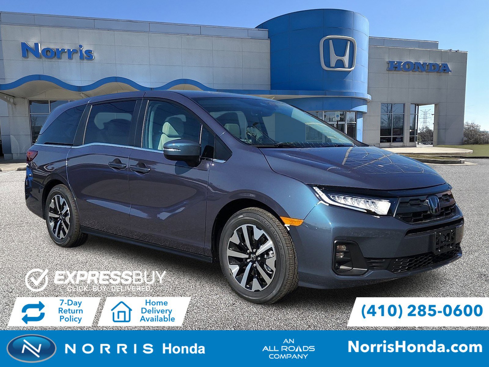 New 2026 Honda Odyssey EX-L image 1