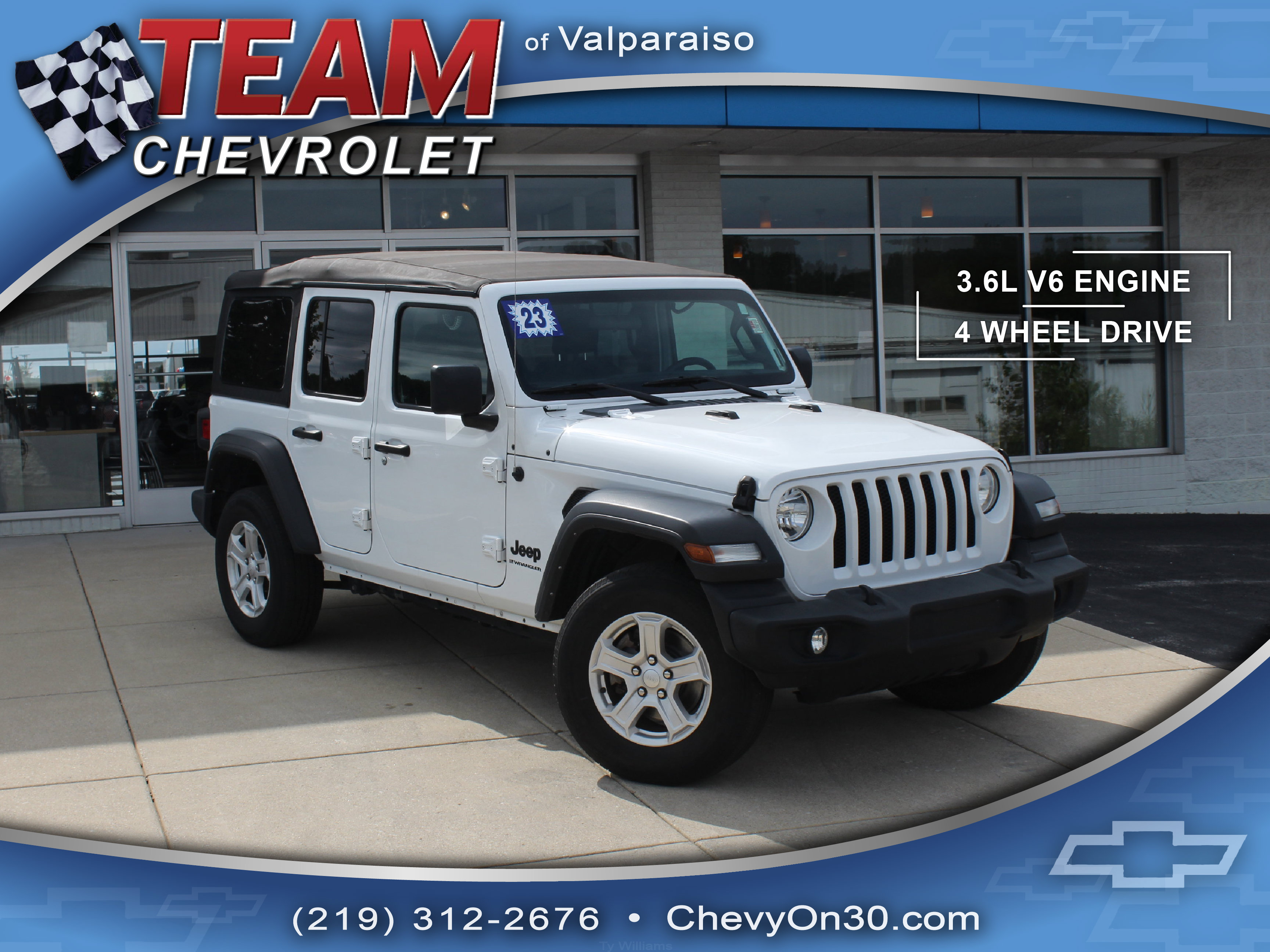 Used 2023 Jeep Wrangler Unlimited Sport