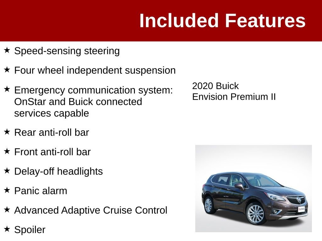 Used 2020 Buick Envision Premium w/ Driver Confidence Package AWD/4WD image 4
