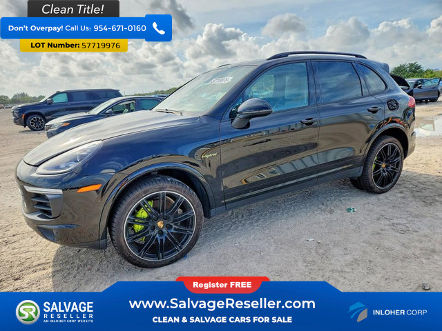 Used 2017 Porsche Cayenne S Platinum w/ Premium Package Plus (Pjy)