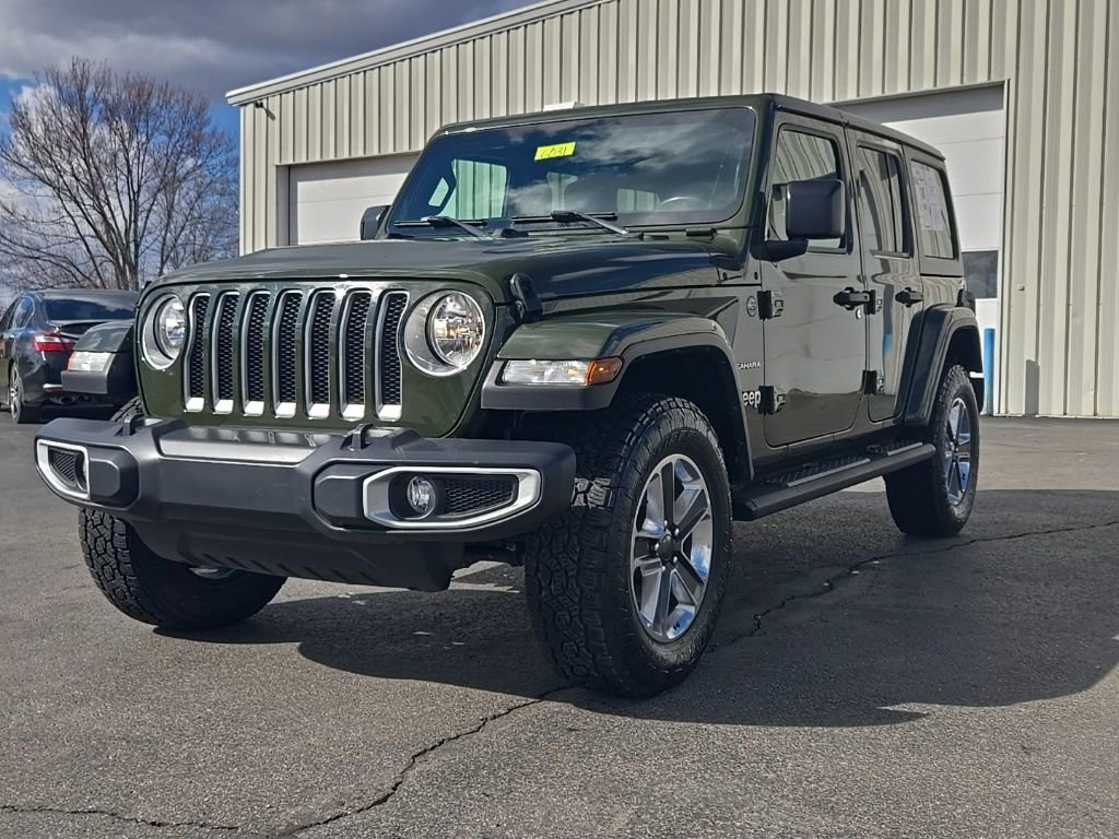 Used 2022 Jeep Wrangler Unlimited Sahara w/ Dual Top Group image 3