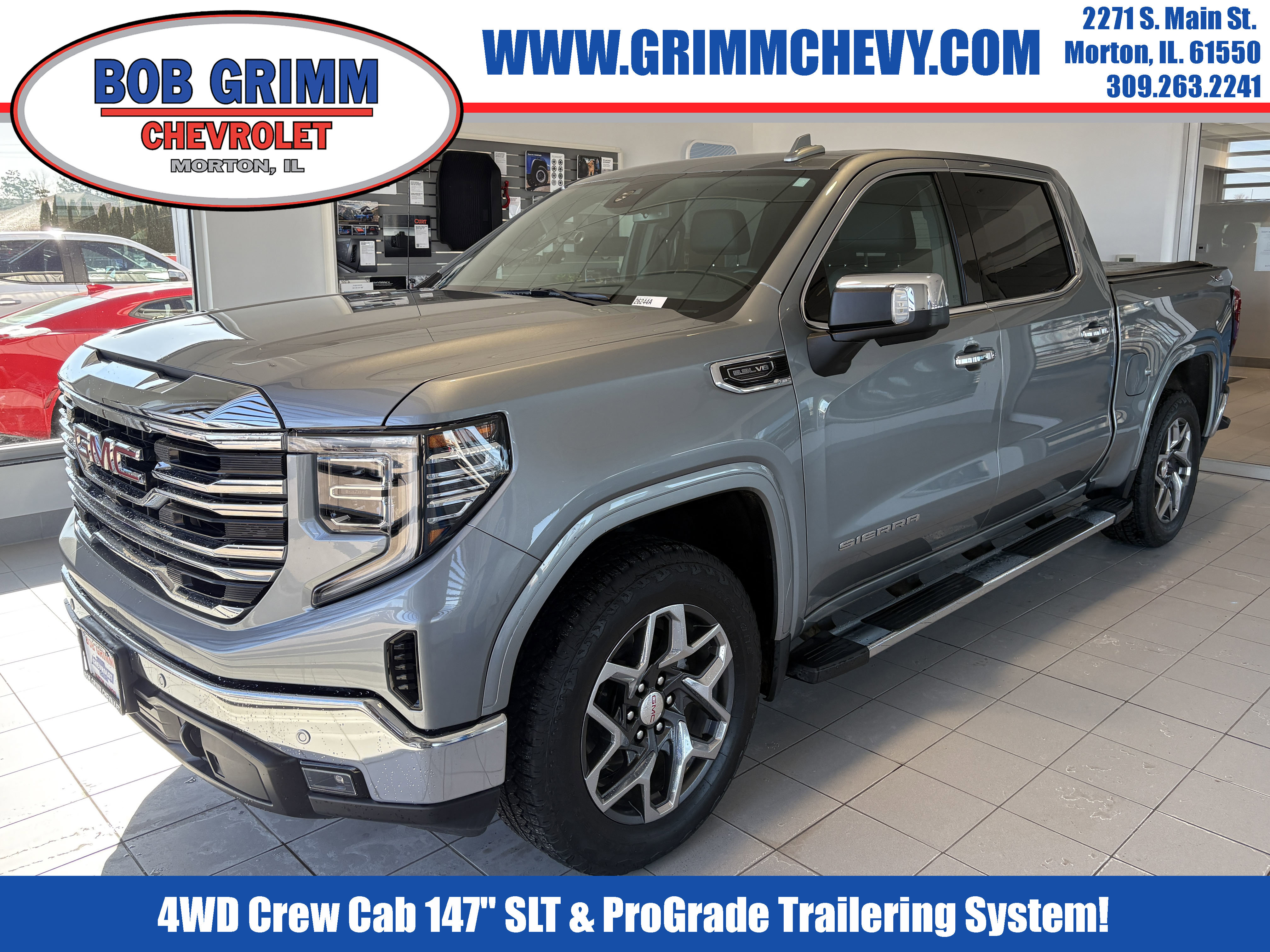 Used 2024 GMC Sierra 1500 SLT w/ SLT Premium Plus Package image 1