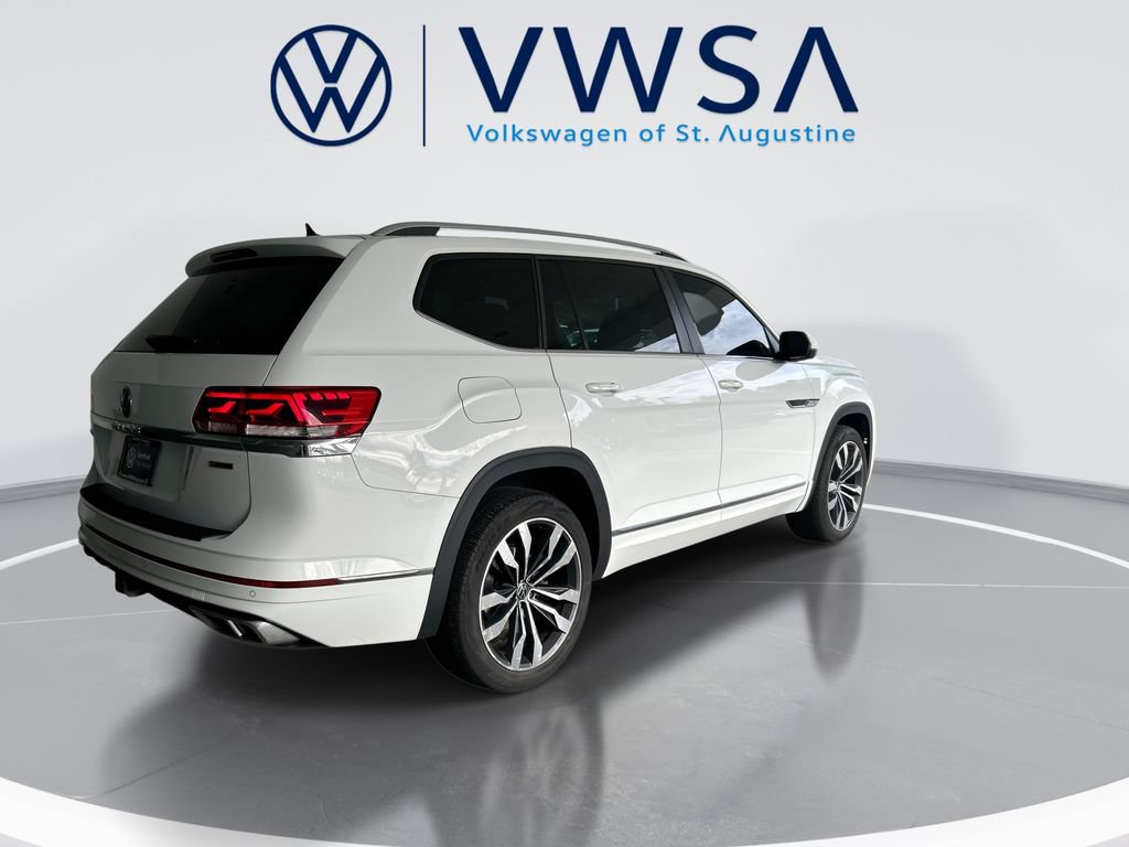 Certified 2021 Volkswagen Atlas SEL R-Line AWD/4WD image 8