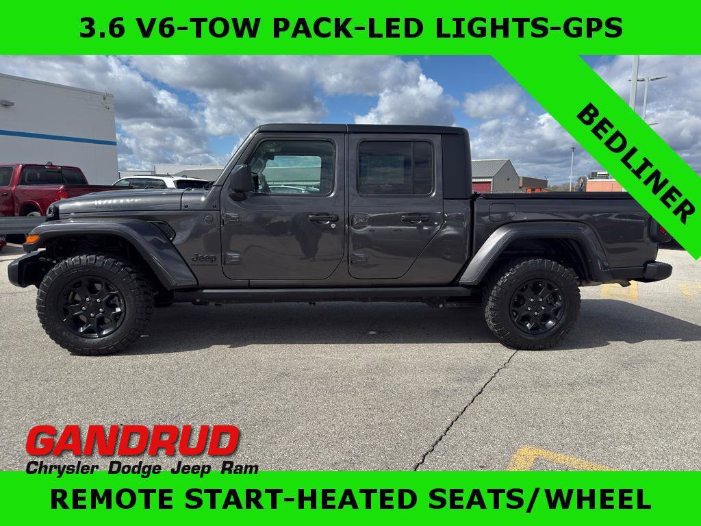 Used 2023 Jeep Gladiator Sport AWD/4WD video 1