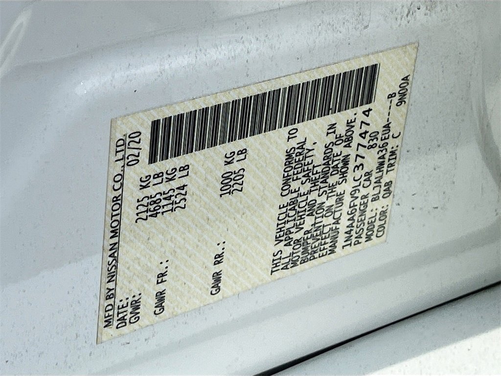 Certified 2020 Nissan Maxima Platinum w/ Sport Mat Group image 25