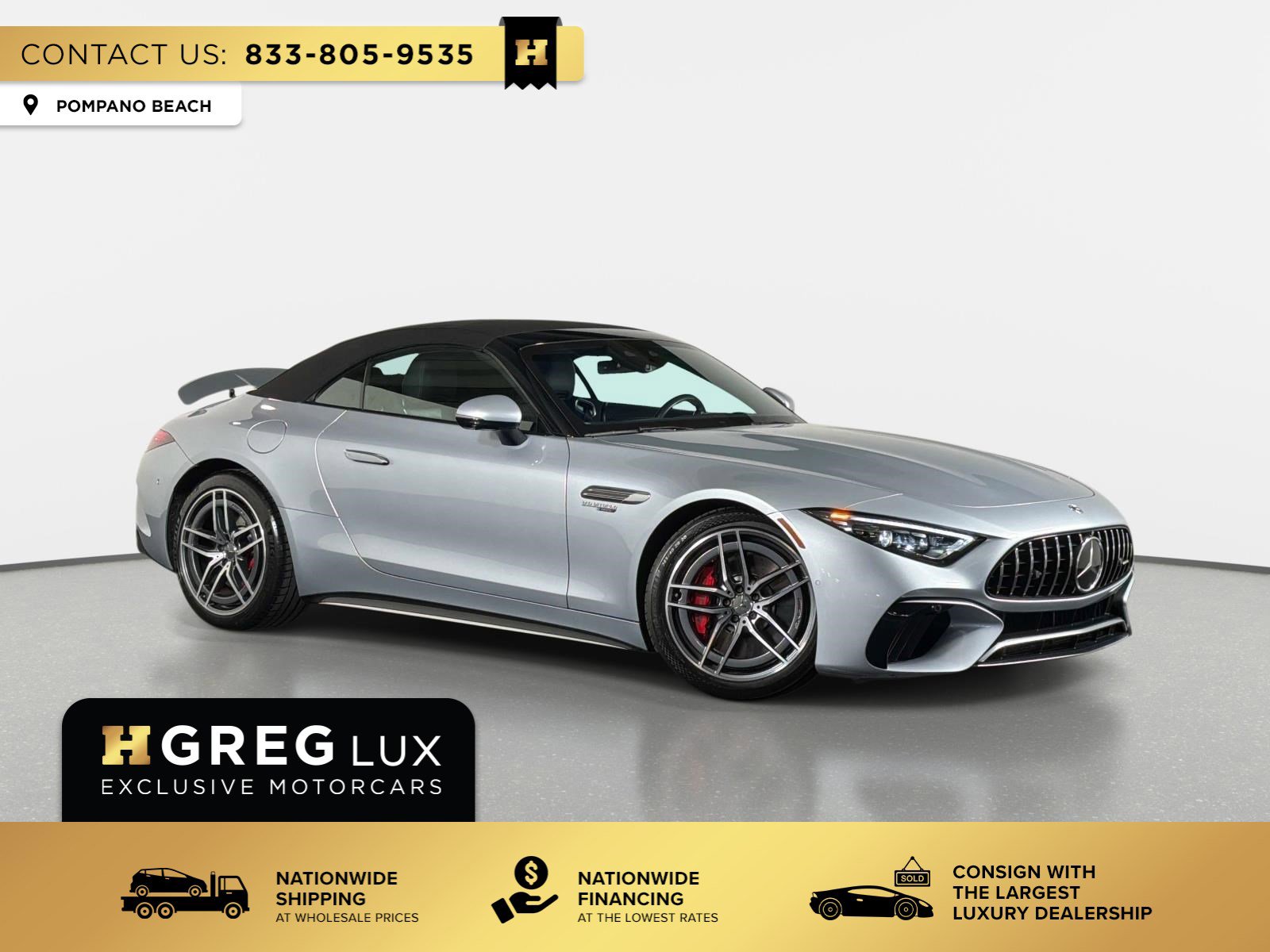 Used 2022 Mercedes-Benz SL 55 AMG 4MATIC video 1