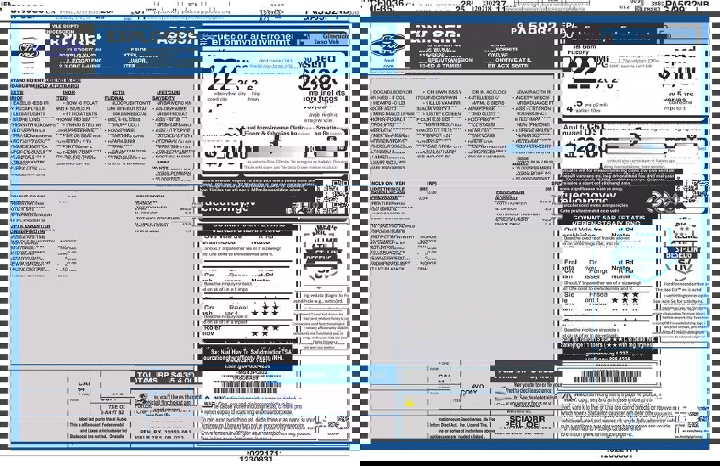 Used 2023 Ford Explorer XLT w/ Equipment Group 202A image 25