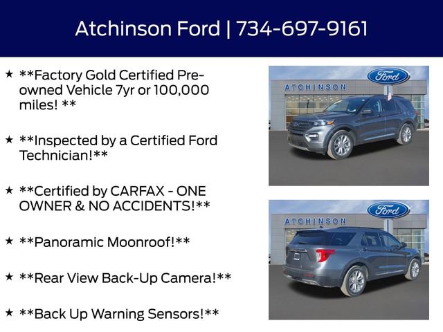Certified 2023 Ford Explorer XLT w/ Equipment Group 202A image 4