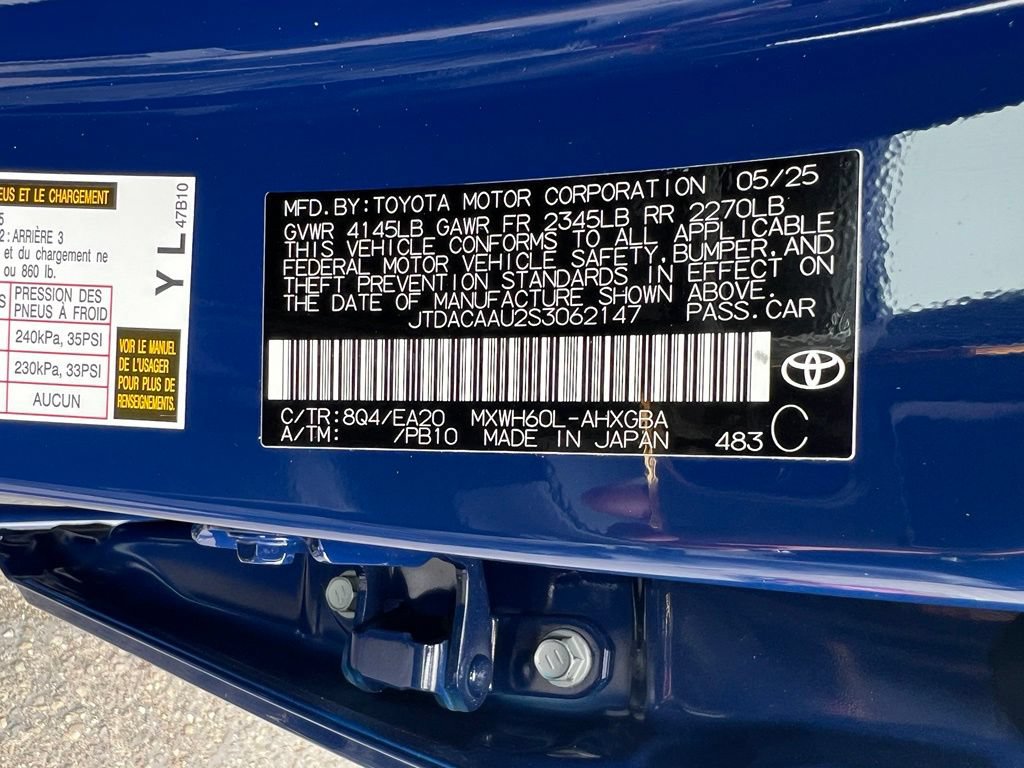 Certified 2025 Toyota Prius XLE FWD image 43