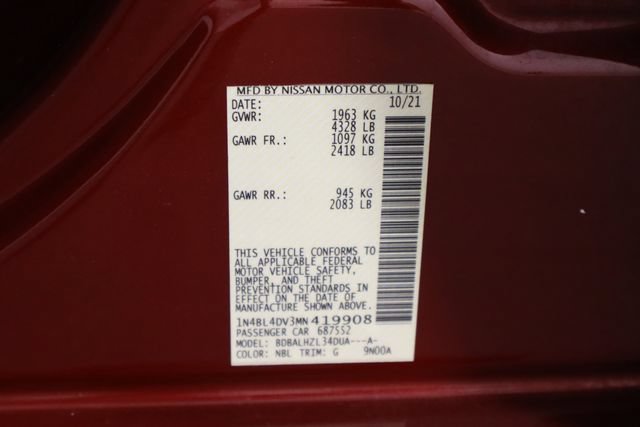 Used 2021 Nissan Altima 2.5 SV FWD image 38