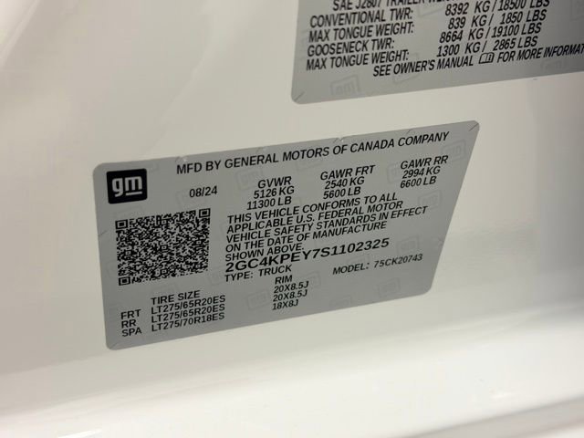 Certified 2025 Chevrolet Silverado 2500 LTZ w/ LTZ Plus Package image 26