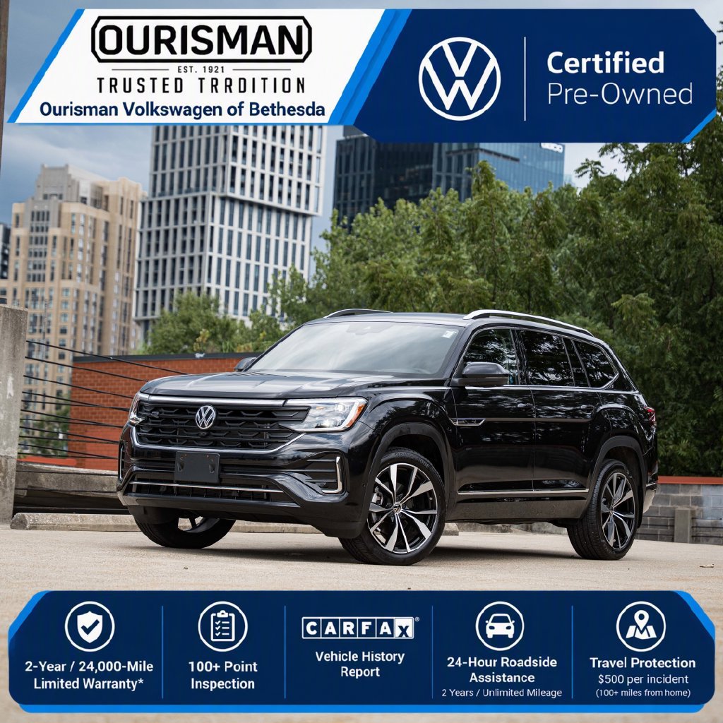 Certified 2026 Volkswagen Atlas SEL Premium R-Line