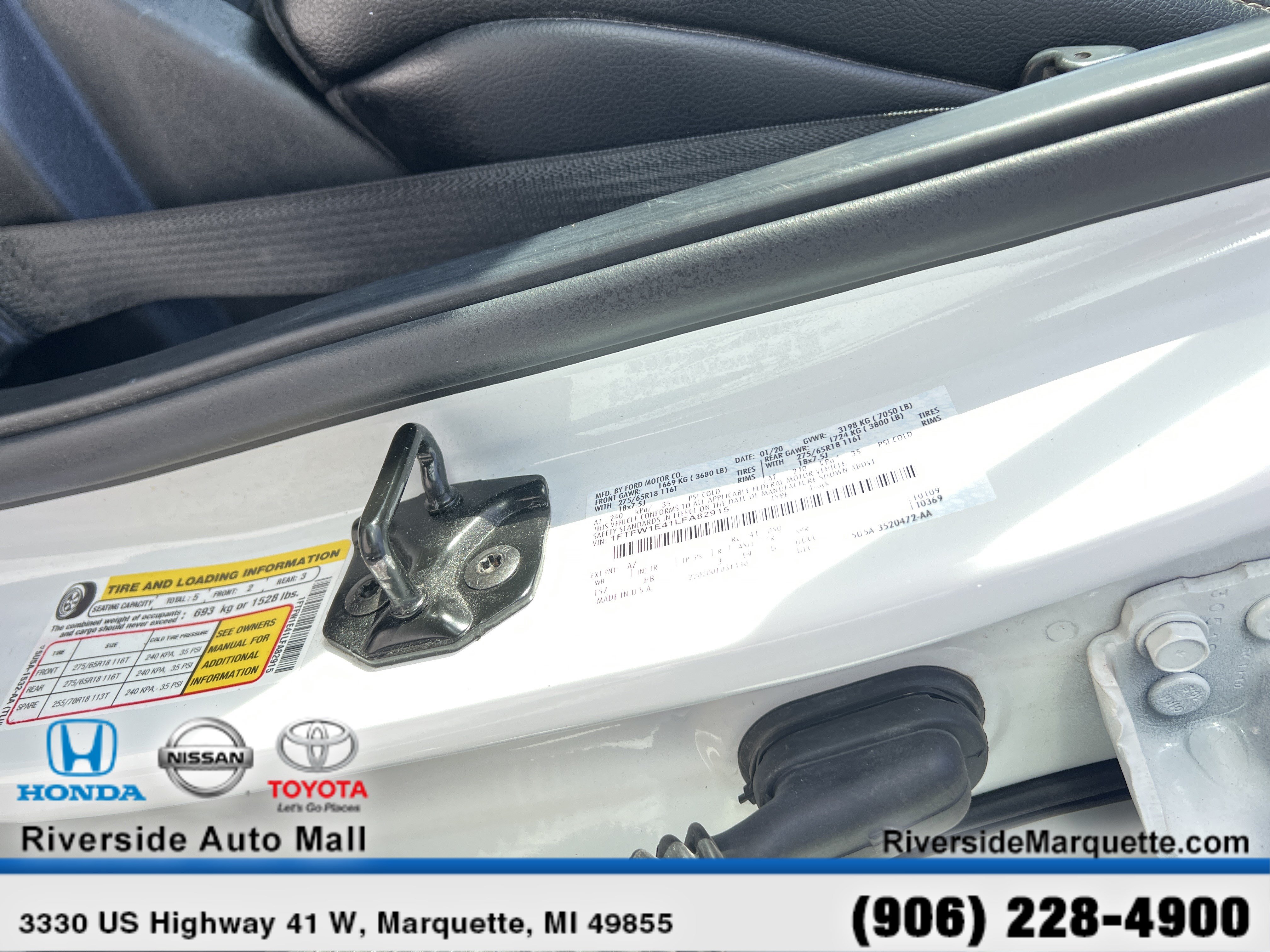 Used 2020 Ford F150 Lariat w/ Equipment Group 502A Luxury AWD/4WD image 14