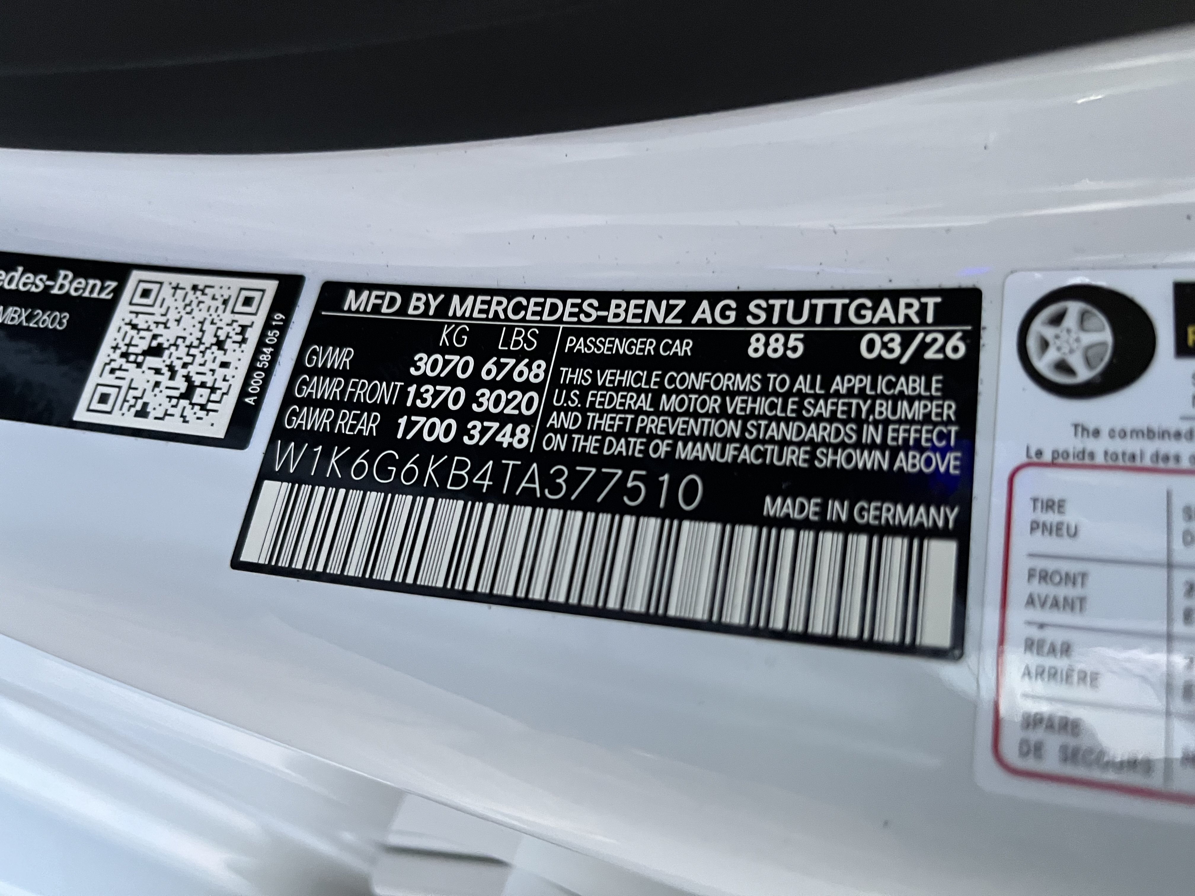 New 2026 Mercedes-Benz S 580e 4MATIC Sedan image 30