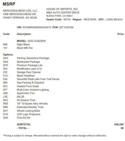 Certified 2022 Mercedes-Benz GLB 250 video 3