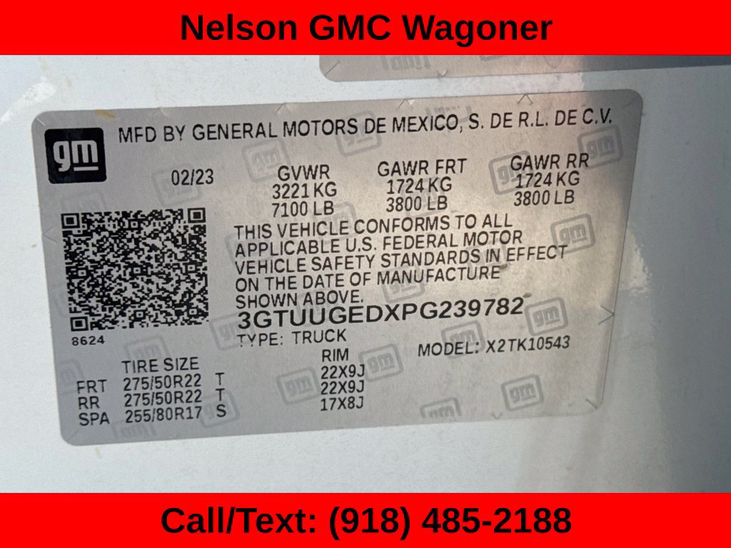 Used 2023 GMC Sierra 1500 Denali w/ Denali Reserve Package AWD/4WD image 12