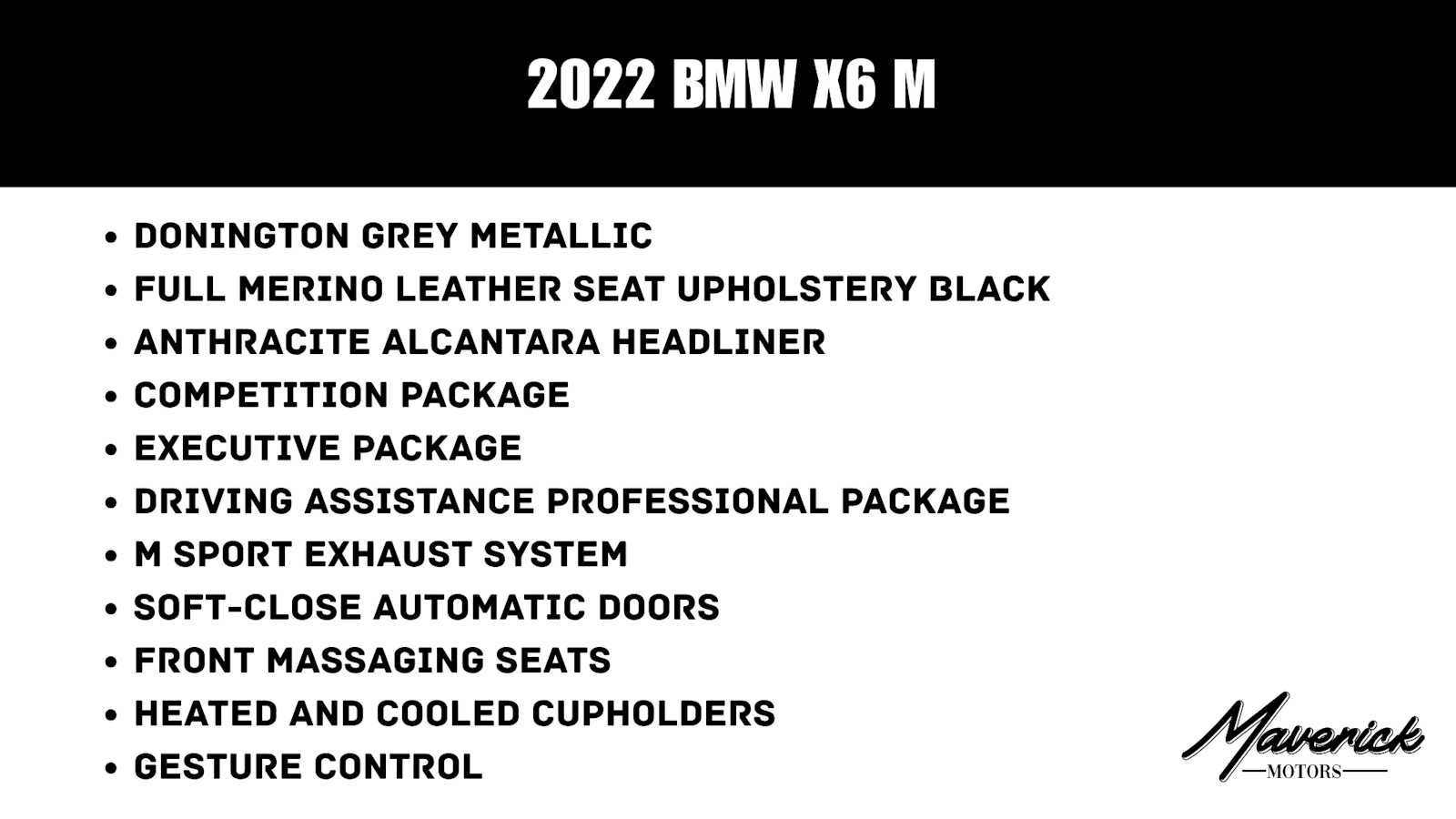 Used 2022 BMW X6 M w/ Competition Package AWD/4WD image 57