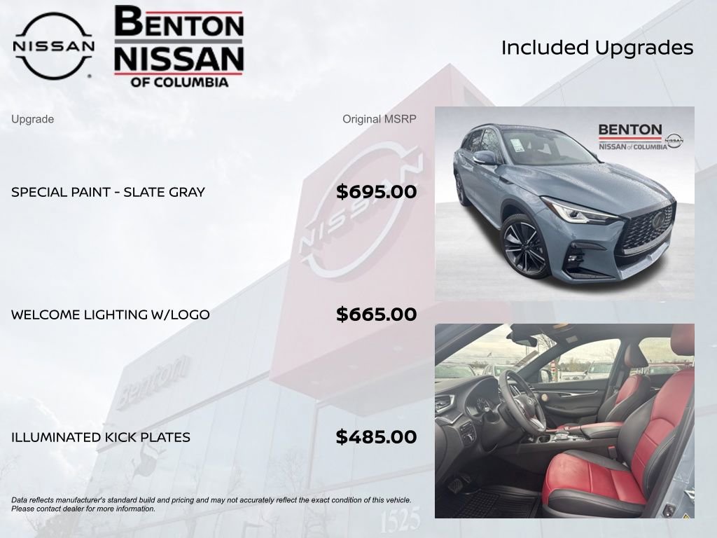 Used 2025 INFINITI QX50 Sport w/ Cargo Package image 6