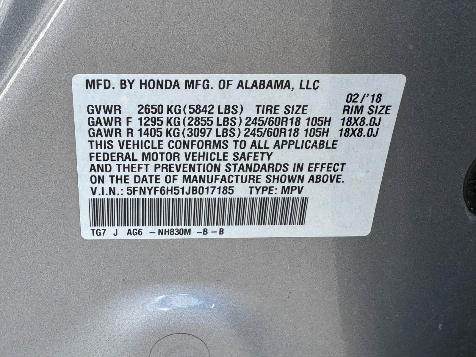 Used 2018 Honda Pilot EX-L image 31