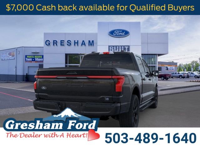 New 2025 Ford F150 Lightning Platinum w/ Dark Elements Package image 9
