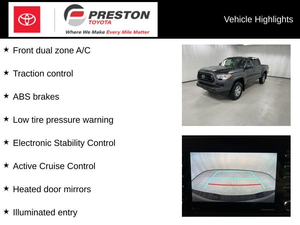 Certified 2023 Toyota Tacoma SR AWD/4WD image 8
