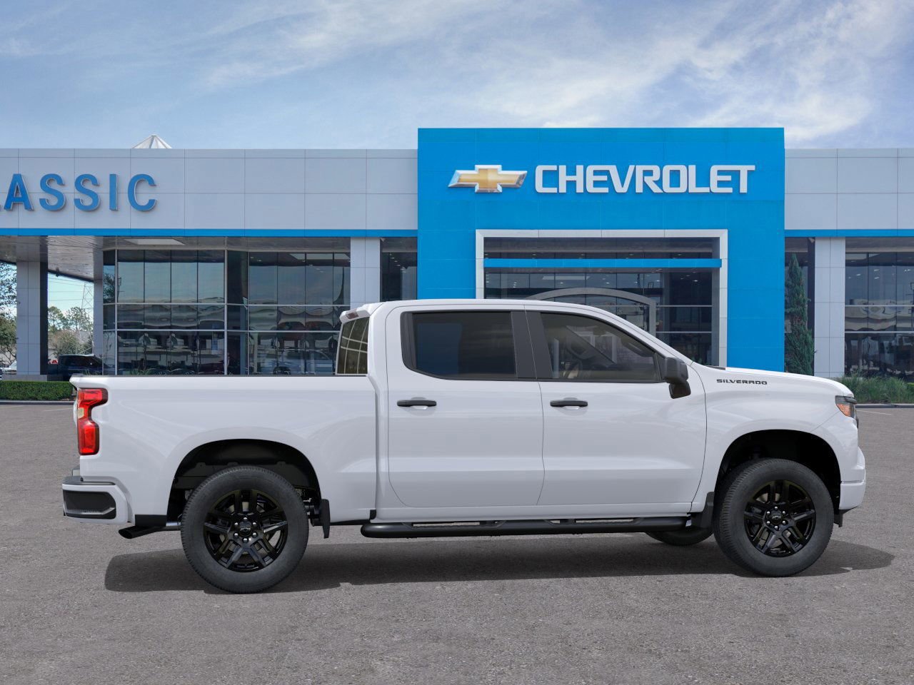 New 2024 Chevrolet Silverado 1500 Custom w/ LPO, Dark Essentials Package RWD image 5