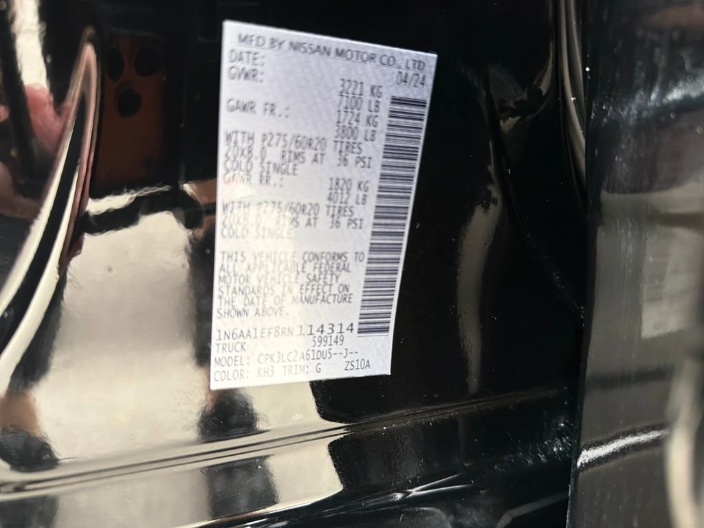 Used 2024 Nissan Titan SV w/ SV Bronze Edition Package image 35