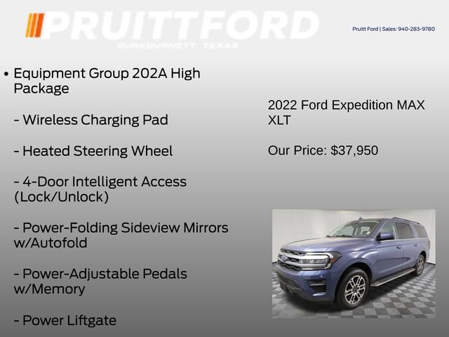 Used 2022 Ford Expedition Max XLT AWD/4WD image 13