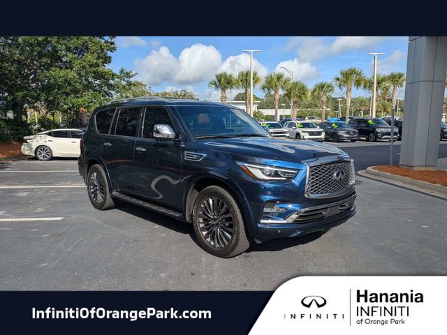 Used 2024 INFINITI QX80 Sensory w/ Cargo Package AWD/4WD image 1