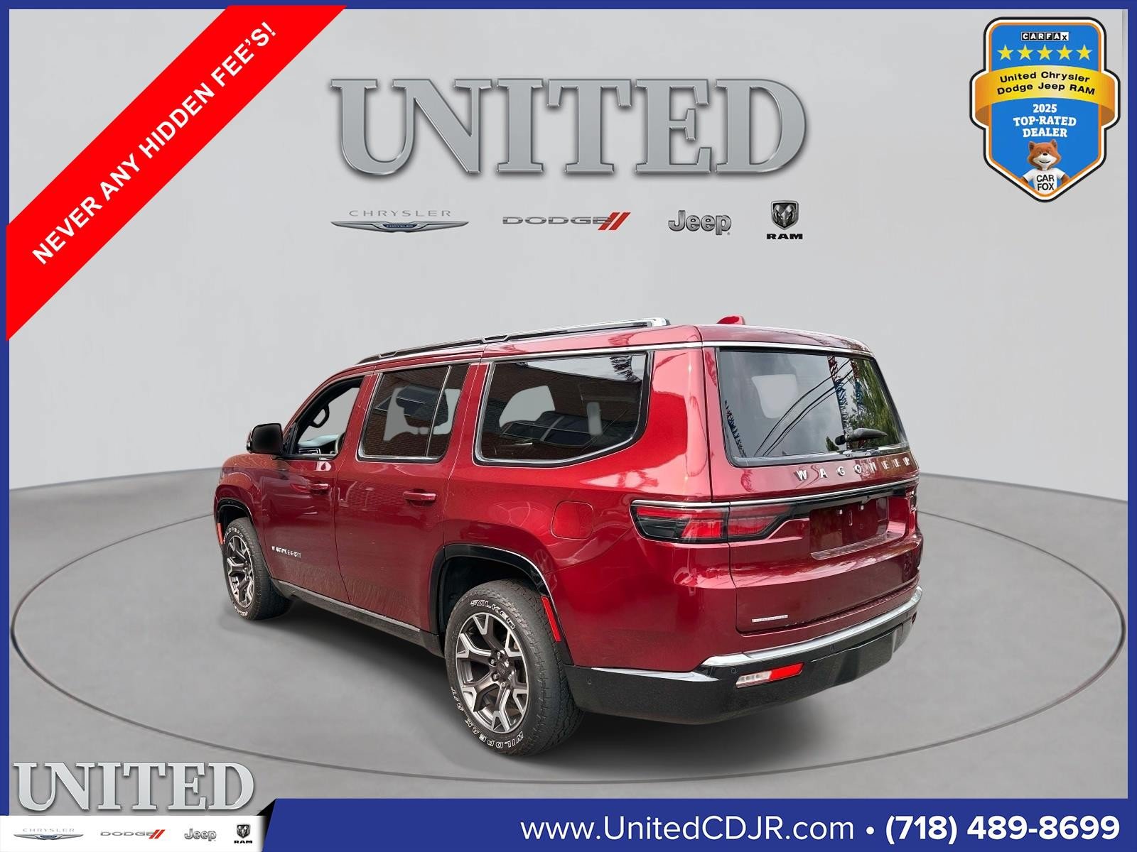 Certified 2022 Jeep Wagoneer Series III w/ Premium Group I AWD/4WD image 6