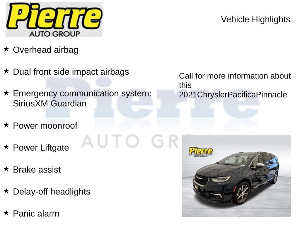 Used 2021 Chrysler Pacifica Pinnacle AWD/4WD image 22