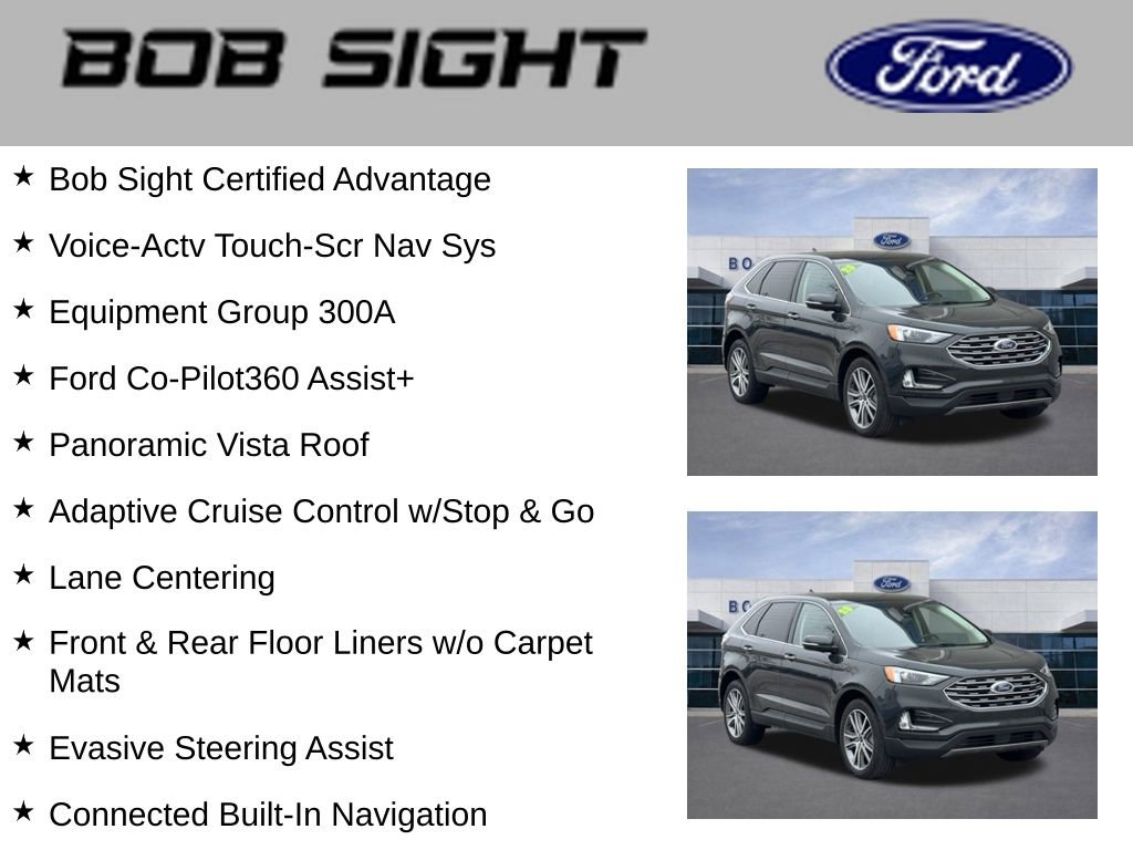 Used 2023 Ford Edge Titanium AWD/4WD image 3